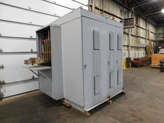 Eaton #Magnum-DS, low voltage outdoor 3R switchgear, 4000 amps, 277/480 Volts - Image 3
