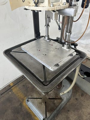 16" Jet #JDP-17MF, drill press, 18" x 15.5" table, with Procurnier #3 tapping attachment - Image 10