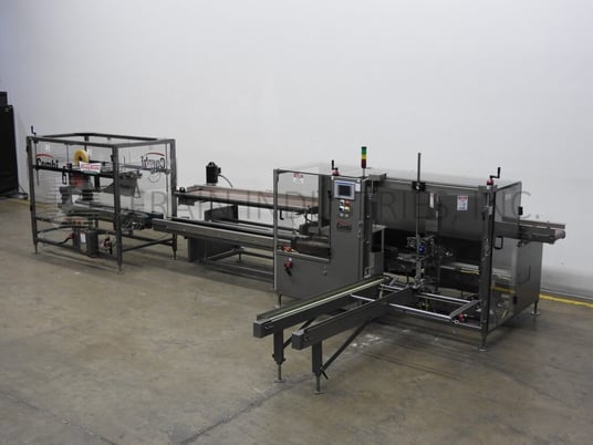 Combi America #Ergopack-HS-RTL, case packer erector/sealer, 5-20 cases per minute, mounted on heavy duty frame - Image 1