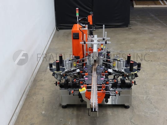 Nita Smart Labeling Systems #XP200T, front / back and wrap labeler, mounted on Stainless Steel & anodized - Image 4