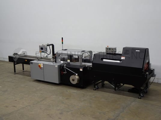 Arpac #S18-DC, horizontal, continuous motion, flow thru shrink wrapper and bottom lap sealer with model XT18 - Image 1