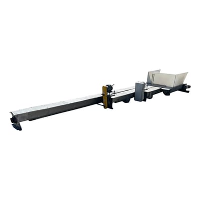6" diameter x 5.5' long, Galvanized steel screw augers, 9" dia x 10.5'long, 9" dia x 16.1'long, 9" dia x - Image 1