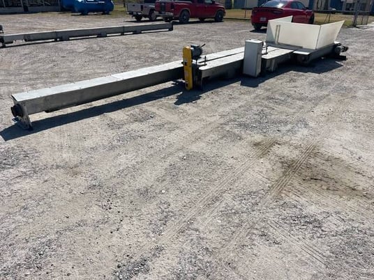 6" diameter x 5.5' long, Galvanized steel screw augers, 9" dia x 10.5'long, 9" dia x 16.1'long, 9" dia x - Image 3