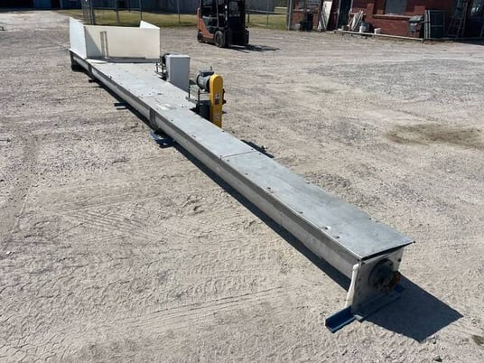 6" diameter x 5.5' long, Galvanized steel screw augers, 9" dia x 10.5'long, 9" dia x 16.1'long, 9" dia x - Image 6