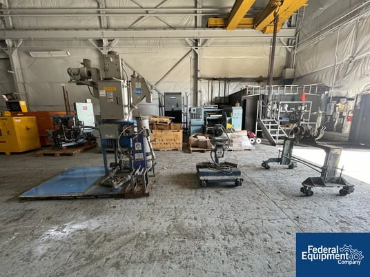 HPM / Gala Underwater Pelletizing line, 75 HP, 2.5" HPM single screw extruder, 38:1 l/d ratio, electrically - Image 2