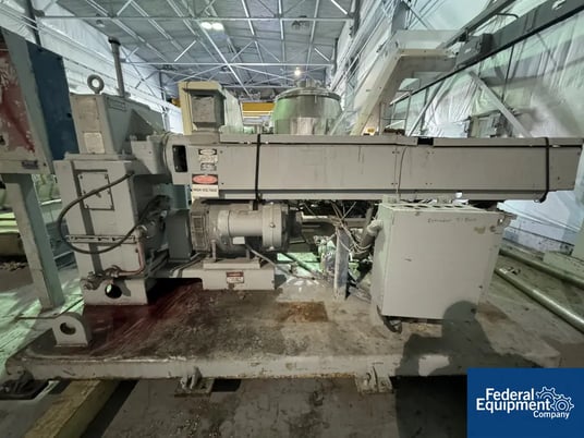 HPM / Gala Underwater Pelletizing line, 75 HP, 2.5" HPM single screw extruder, 38:1 l/d ratio, electrically - Image 5