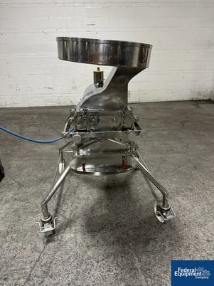 Fitzpatrick #D6A Fitzmill, Stainless Steel construction, pan feed with external control panel, 460 volt - Image 2