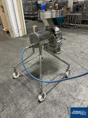 Fitzpatrick #D6A Fitzmill, Stainless Steel construction, pan feed with external control panel, 460 volt - Image 6