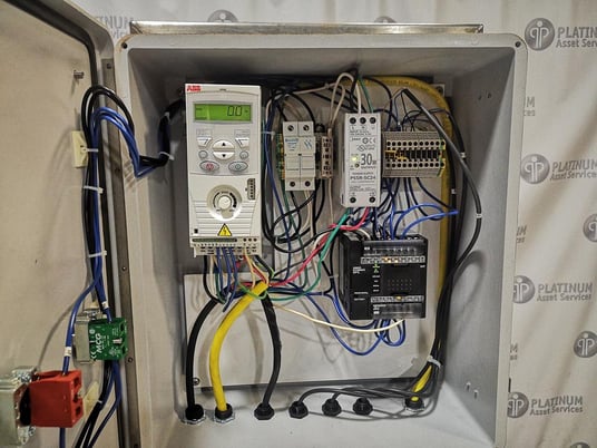 Ideon Packaging #TAMP-L250, Stainless Steel, conveyor with ID Technology, label printer / applicator - Image 6