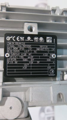 3 HP 1765 RPM Nord Industrial SK100LH/4CUS, electric motor with gearbox, TEFC.DP, 575 Volts - Image 4