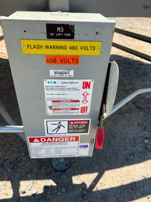 56" wide x 12' long, Bakery Equipment & Controls #TC-90-1, 90 Degree Right Turn Belt Conveyor, 36" H belt - Image 4