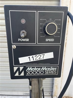 7" wide x 4.5' long, Stainless Steel Portable Belt Conveyor, 1/2 HP, 1750 RPM, 90 V - Image 3