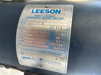 7" wide x 4.5' long, Stainless Steel Portable Belt Conveyor, 1/2 HP, 1750 RPM, 90 V - Image 4