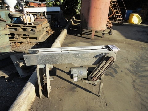 8" wide x 4.08' long, Conveyor, Stainless Steel, 1/2 HP, 1725 RPM, 230/460 V - Image 3