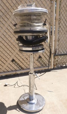 #CFQ-310, Rotary Tablet Deduster, Stainless Steel, 550000 tablets/hr., (5) 9" diameter perforated sieves, 360 - Image 1