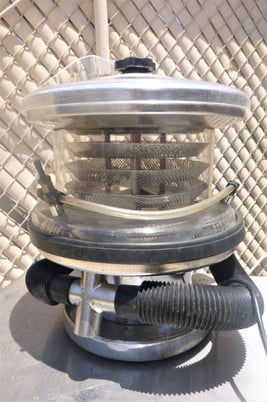 #CFQ-310, Rotary Tablet Deduster, Stainless Steel, 550000 tablets/hr., (5) 9" diameter perforated sieves, 360 - Image 4