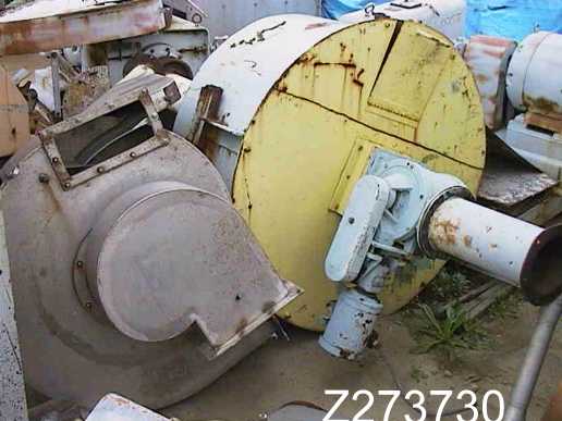 Bowen, Flash Dryer, Stainless Steel, 800 lbs/hr. feed @ 67 percent water, 20 HP - Image 5