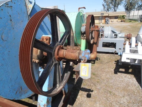 48" x 108" Con-vey Systems, Continuous Paddle Mixer/Dryer, 100 cu.ft., (26) 10" x 5" x 1-3/4" thick paddles - Image 2