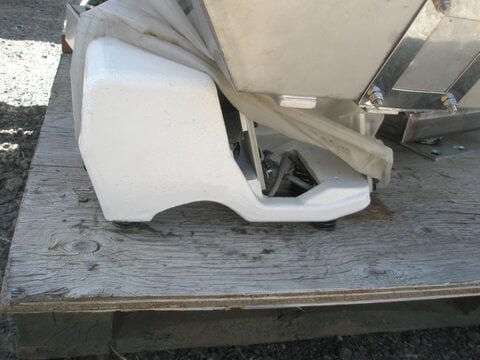 10" wide x 1' long, Vibratory Feeder, Stainless Steel, flared side walls, electro-magnetically driven - Image 3