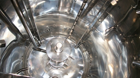 Biolafitte #110L, Bioreactor/Fermenter, for cell culture, 25 gallon, 20" diameter x 36" straight side, mixer - Image 5