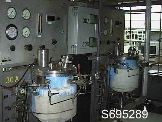 New Brunswick Scientific, Lab Fementation System, (2) 30 liter/8 gallon, 12" x 18" fermenters, 50 psi/FV @ - Image 2