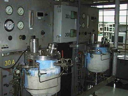 New Brunswick Scientific, Lab Fementation System, (2) 30 liter/8 gallon, 12" x 18" fermenters, 50 psi/FV @ - Image 3