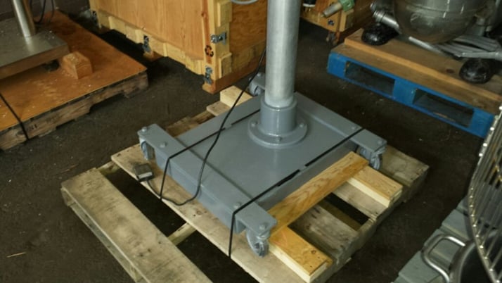 Mateer Burt #909, Single-Head Auger Filler, Stainless Steel, 21" diameter x 20" deep hopper w/1.5" discharge - Image 6