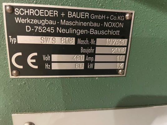 Noxon #SWS808, automatic track winder, serial #197630 - Image 2