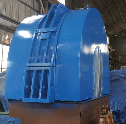 2816 HP 53 RPM ASEA, Frame LH2207, DC motor, 1000 VA - Image 3