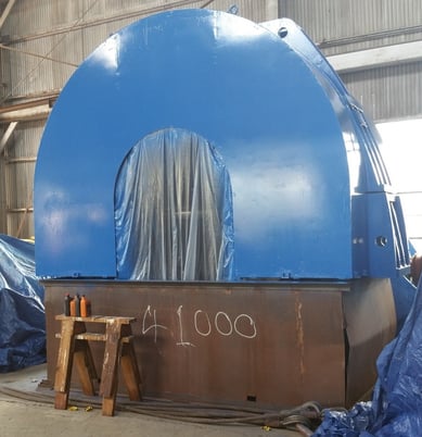 2816 HP 53 RPM ASEA, Frame LH2207, DC motor, 1000 VA - Image 4