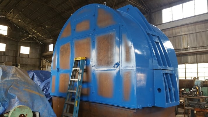 2816 HP 53 RPM ASEA, Frame LH2207, DC motor, 1000 VA - Image 6