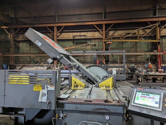 Amada #Marvel-800-PCS3, band saw, Siemens Simatic HMI PC3 CNC Control, 2020 - Image 4