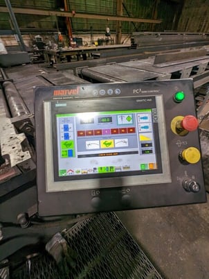 Amada #Marvel-800-PCS3, band saw, Siemens Simatic HMI PC3 CNC Control, 2020 - Image 10