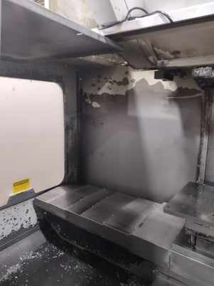 Haas #VF-4APC, 4-Axis CNC vertical machining center, 50" X, 20" Y, 25" Z, 10000 RPM, 24 side mount tool - Image 3