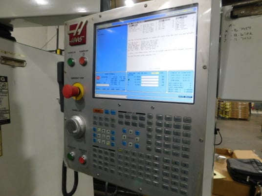 Haas #VF-4APC, 4-Axis CNC vertical machining center, 50" X, 20" Y, 25" Z, 10000 RPM, 24 side mount tool - Image 6