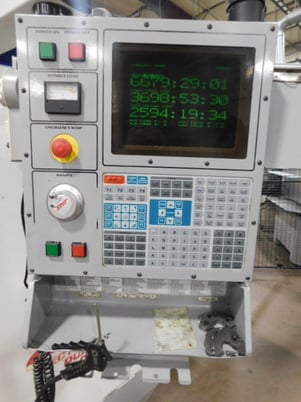 Haas #VF-4APC, 4-Axis CNC vertical machining center, 50" X, 20" Y, 25" Z, 10000 RPM, 24 side mount tool - Image 7