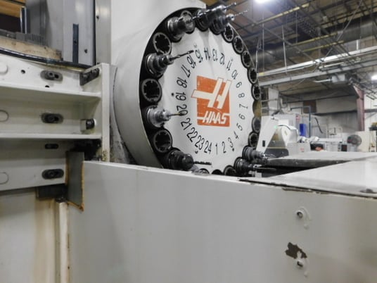 Haas #VF-4APC, 4-Axis CNC vertical machining center, 50" X, 20" Y, 25" Z, 10000 RPM, 24 side mount tool - Image 8