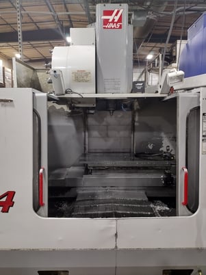 Haas #VF-4APC, 4-Axis CNC vertical machining center, 50" X, 20" Y, 25" Z, 10000 RPM, 24 side mount tool - Image 9