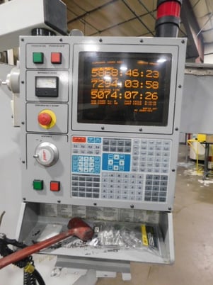 Haas #VF-4APC, 4-Axis CNC vertical machining center, 50" X, 20" Y, 25" Z, 10000 RPM, 24 side mount tool - Image 10
