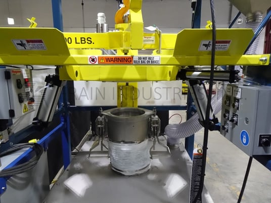 Bulk bag Super sack unloading & filtration system, Flexicon #BFC-C, up to 135 cu.ft. - Image 4