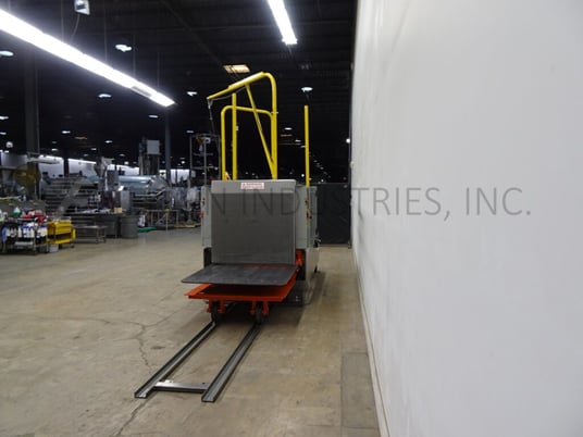 Pallet transfer machine, Columbia #LTS-C, up to 4000 lb. load capacity, with 60" long x 50" wide transfer - Image 4