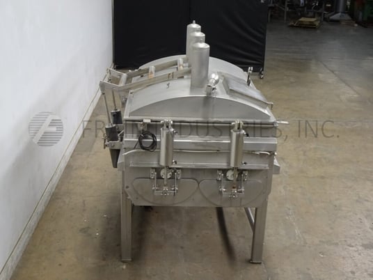 52 cu.ft. Custom Stainless Equipment Co. #CDB2372PV, double paddle mixer with 304 Stainless Steel contact - Image 3