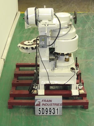 Angelus #29P, 4-Head seamer, 50-200 cans per minute, double star wheel in-feed, lid magazine with low lid - Image 2