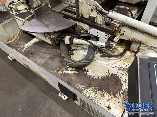 12.5" x 12.5" Kasto #POS/GA4, horizontal band saw, hydraulic mitering, spare blades, #77086 - Image 4