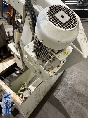 12.5" x 12.5" Kasto #POS/GA4, horizontal band saw, hydraulic mitering, spare blades, #77086 - Image 8