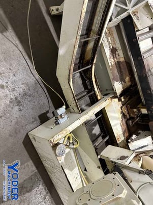 12.5" x 12.5" Kasto #POS/GA4, horizontal band saw, hydraulic mitering, spare blades, #77086 - Image 10