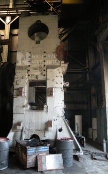 4000 Ton, National, mechanical hot forging press, 15" stroke, 39" Shut Height, 46 SPM, in the USA - Image 1