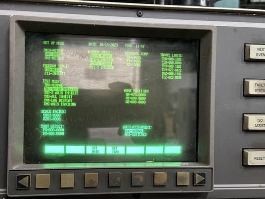Hurco #Dynapath-750, CNC Bed Mill, 13" x58" table, 7.5 HP, S/N D75-95001129A, 1999 - Image 7