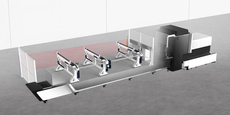 Bodor #T230-65, Fiber Laser Metal Tube Cutting Machine, 3000 watt, NEW - Image 4