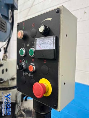 Baileigh #VM-949-3, vertical ram type mill, 9" x49" table, 3 HP, 20152-Axis Mitutoyo digital read out - Image 9